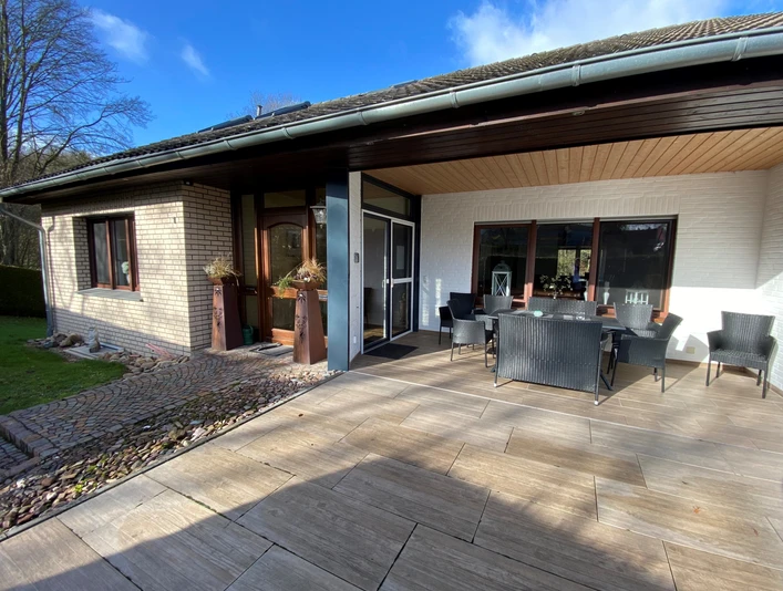 Ferienhaus Dalheim | Hausansicht Ferienhaus Dalheim | Hausansicht