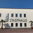 Stadthalle Limbach-Oberfrohna Frontansicht
