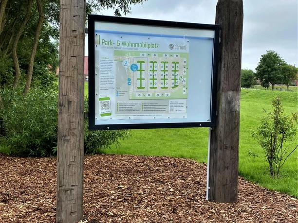 Wohnmobilstellplatz am alten Hafen