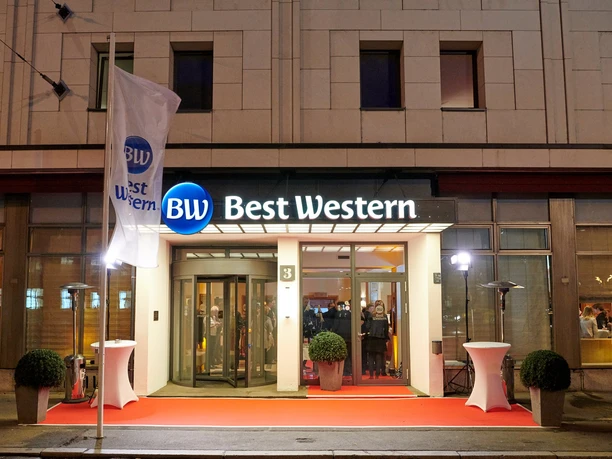 Vstupní prostor v Best Western Hotel Leipzig City Centre