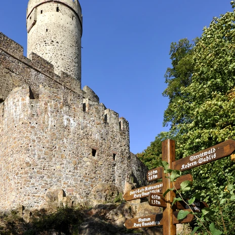 Burg Gnandstein Turm - Sehenswürdigkeiten in der Leipzig Region