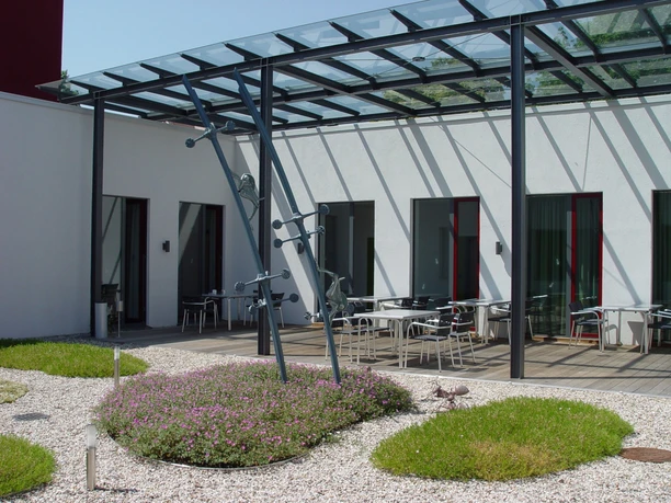 Bürgerhaus Eilenburg - Veranstaltungen in der Leipzig Region Blick auf die Terrasse im Bürgerhaus Eilenburg, Veranstaltungen, Kultur