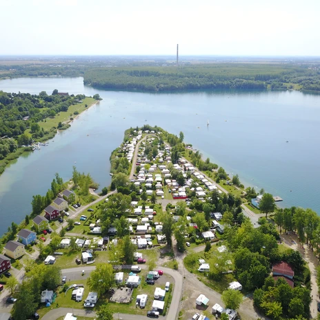 Kemping nad jeziorem Kulkwitz © Blauwasser Seemanagement GmbH
