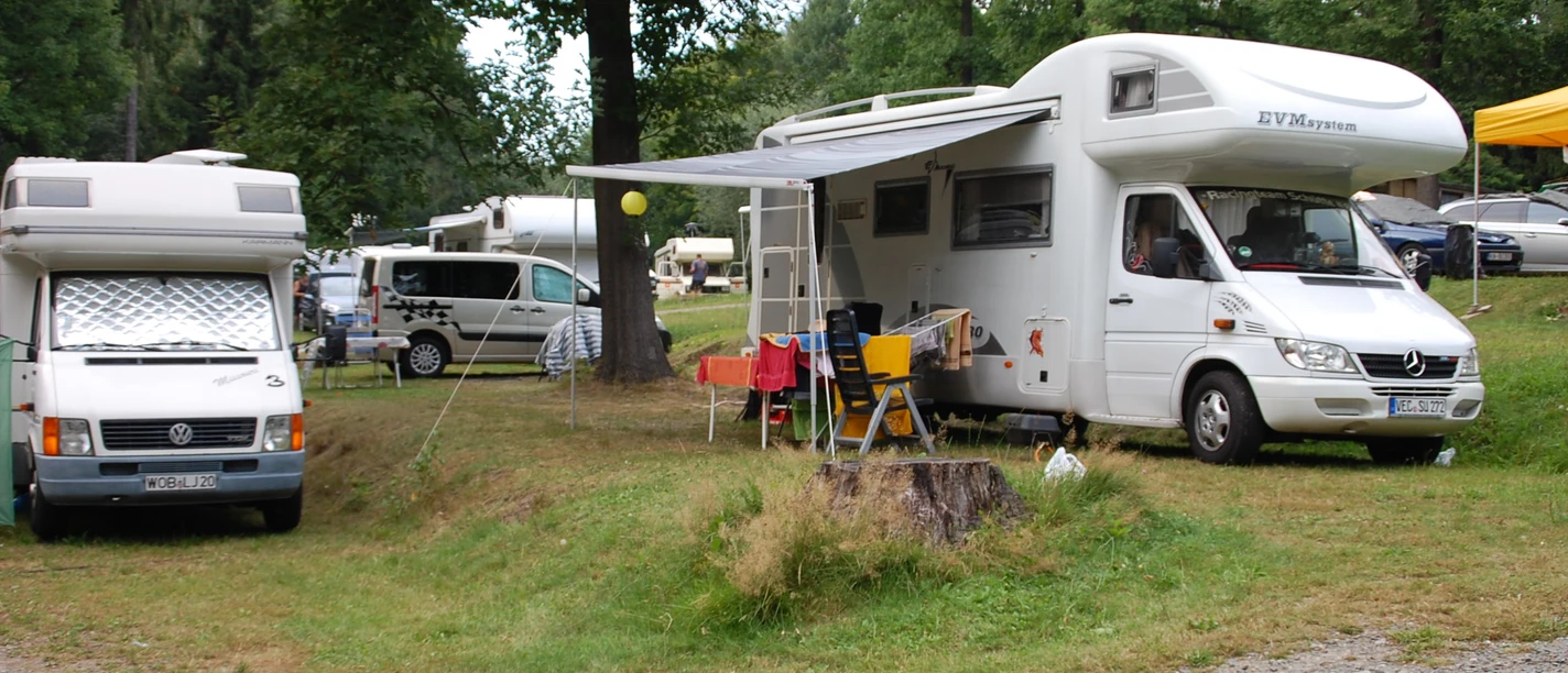 Campsite in Kriebstein (© Zweckverband Kriebstein)