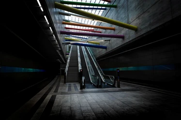 City Tunnel am Bayerischen Bahnhof - Anreise nach Leipzig