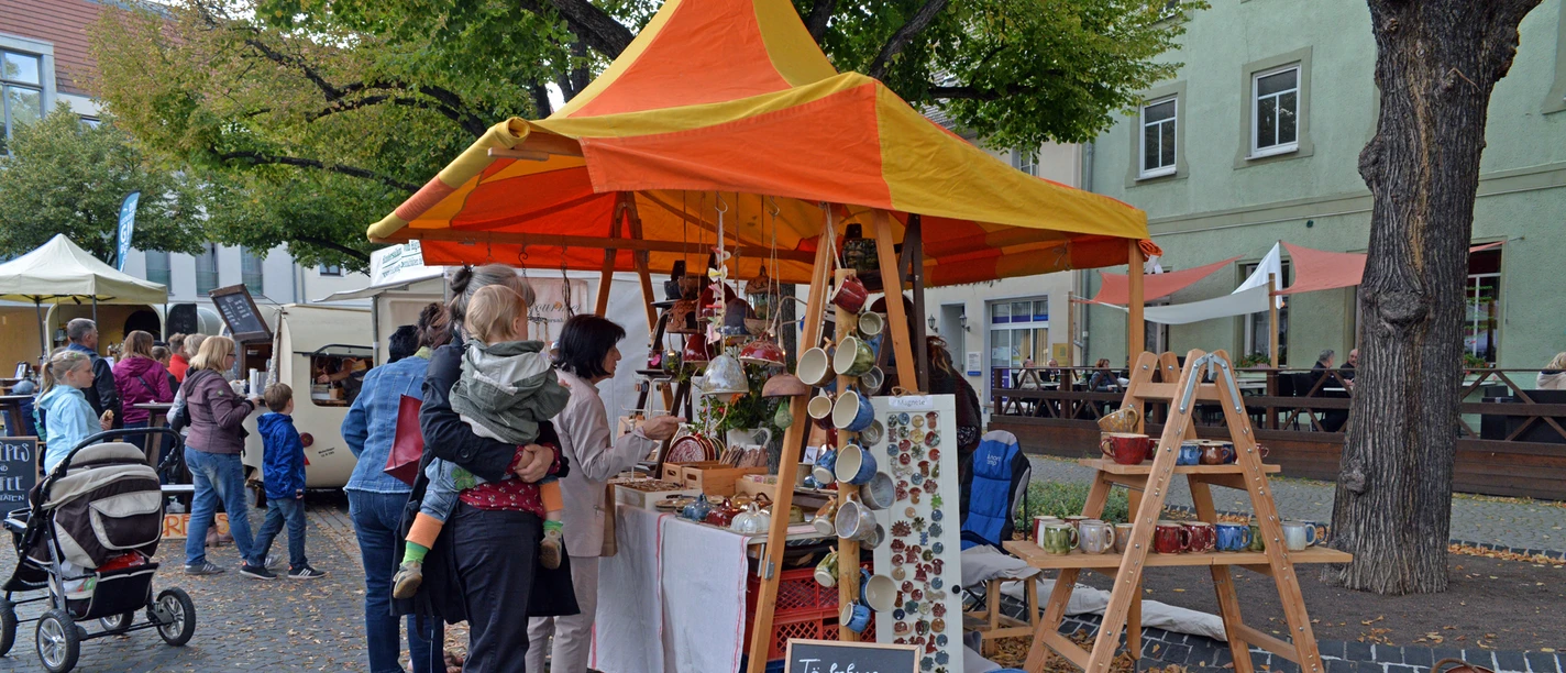 Delitzschův pramen a trh pro labužníky