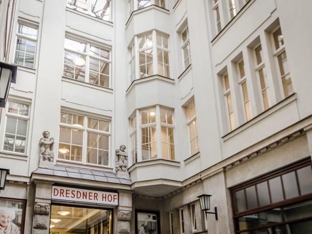 Dresdner Hof - Architecture of the Höfe and passages in Leipzig