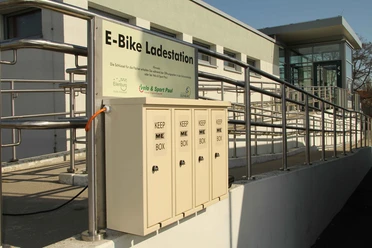 E-Bike-Ladestation Eilenburg ©SV Eilenburg