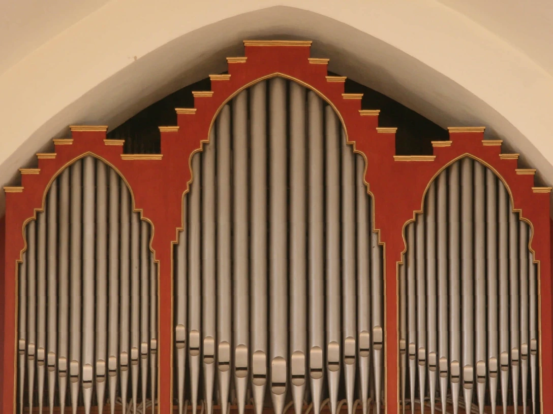 Eule-Orgel in der Frauenkirche in Grimma