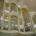 Orgel in der Martin-Luther-Kirche in Markkleeberg