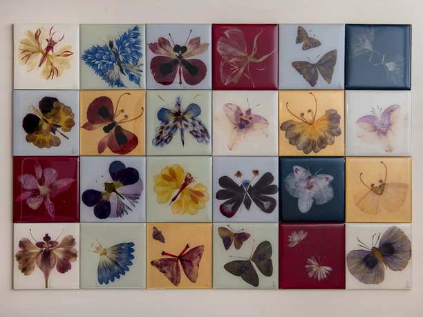 Flora Metaphorica Blütenfliesen - Regional products from Leipzig