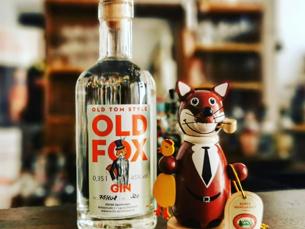 Fuchs Spirituosen Old Fox Gin - Regionale Produkte aus Leipzig