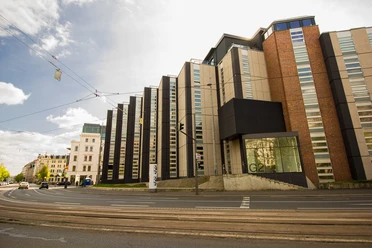 G2 Kunsthalle - Ausstellungen in Leipzig Blick auf die G2 Kunsthalle in Leipzig in der sich einige Galerien und Ausstellungen über Kunst befinden, Museum, Kultureinrichtung