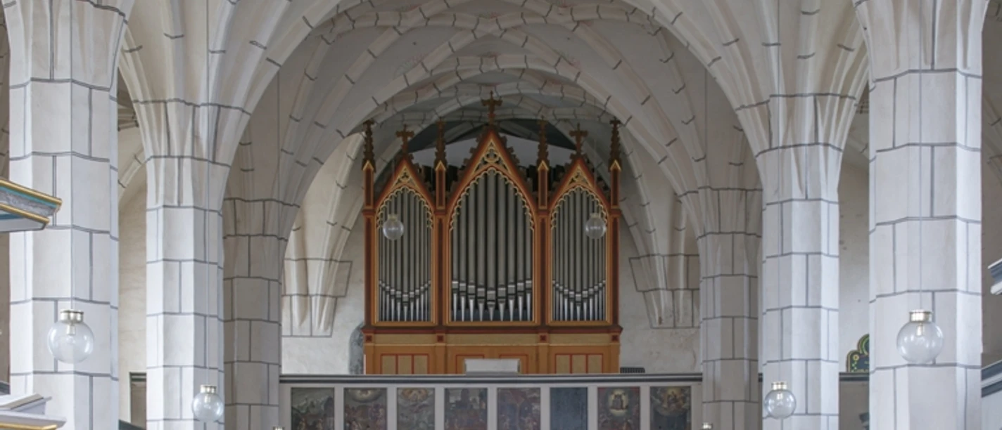Geißler organ in the Bergkirche Eilenburg