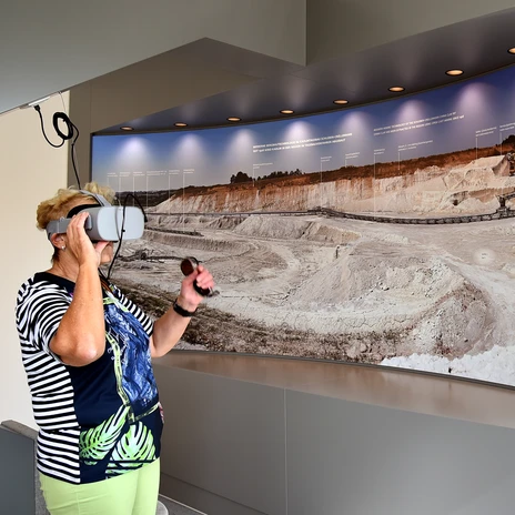 Virtual Reality im Geoportal Bahnhof Mügeln - Erlebnisausstellung in der Leipzig Region