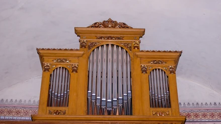 Gerhardt-Orgel in der Rittergutskirche Kleinliebenau
