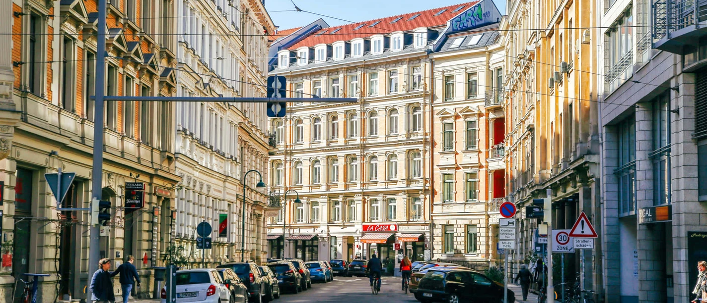Gottschedstrae - Le quartier branché de Leipzig