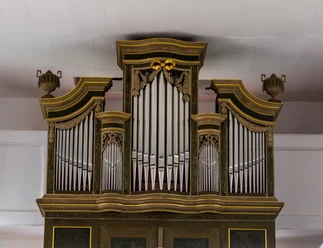 Häcker-Orgel in der Ev.-Luth. Kirche St. Martin zu Audigast