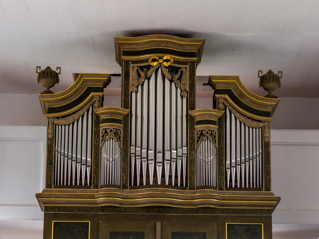 Häcker-Orgel in der Ev.-Luth. Kirche St. Martin zu Audigast