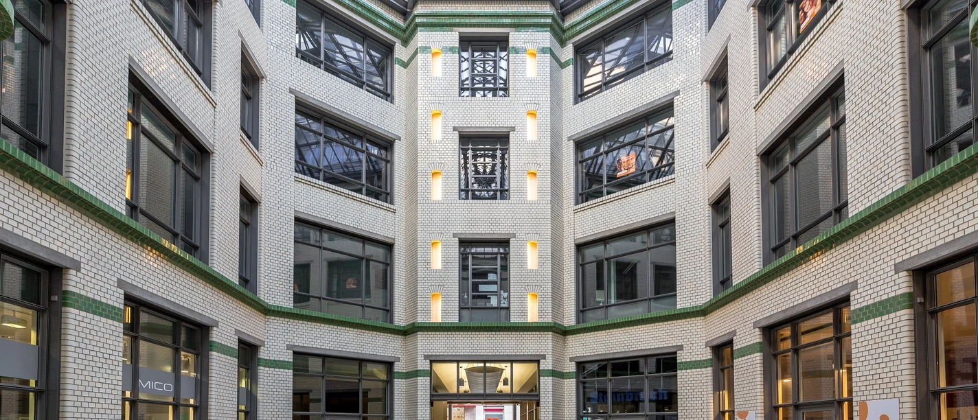 Hansa Haus - Architecture de la Höfe et Passage à Leipzig