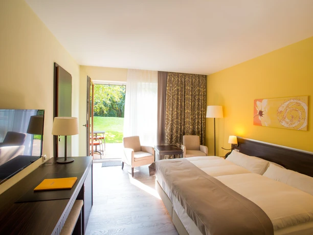 Chambre d'hôtel © ; Kurbetriebsgesellschaft Dübener Heide mbH