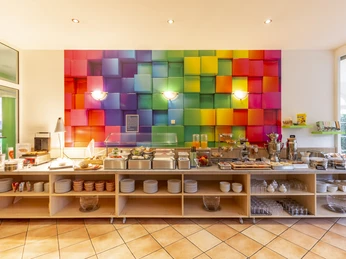 Buffet im Hotel Markgraf - Unterkunft in Leipzig