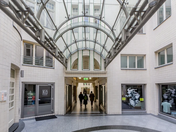 Jägerhof - Architecture of the courtyards and passages in Leipzig