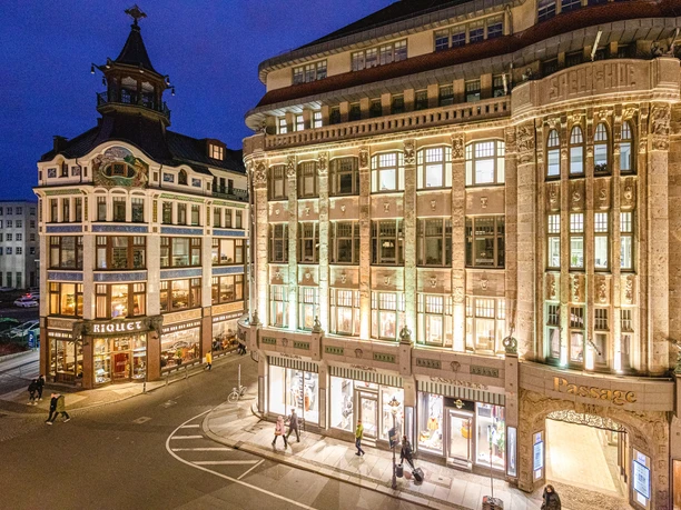 Specks Hof et Café Riquet - la culture des cafés à Leipzig