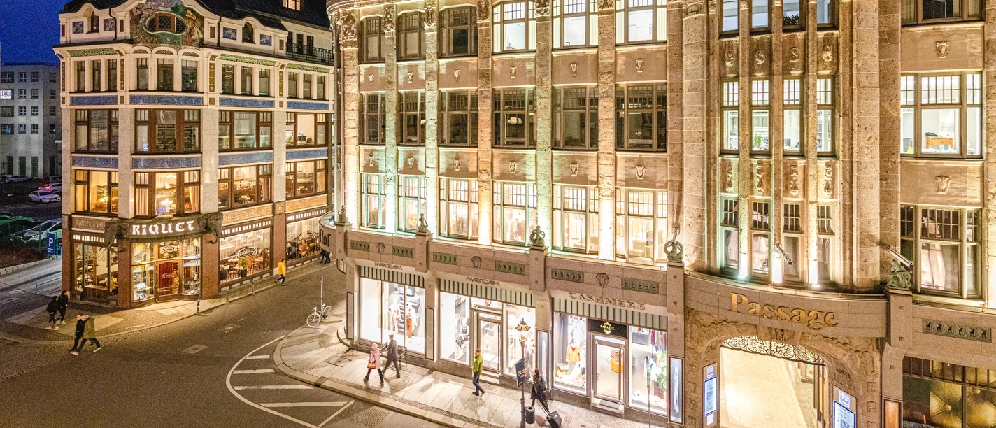 Specks Hof und Café Riquet - Kaffeehauskultur in Leipzig