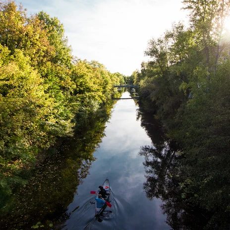 Karl-Heine-Kanal - Gewaesser in Leipzig