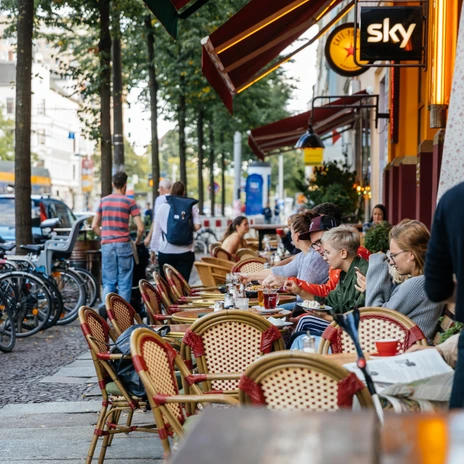 Café Puschkin Freisitz - Restaurant in Leipzig