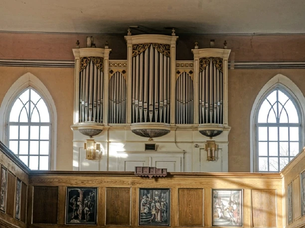 Kreutzbach-Orgel in der Kirche Hohnstädt
