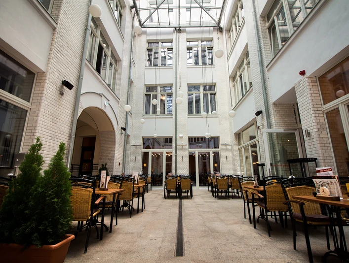 Innenhof Kleines Joachimsthal - Architektur der Höfe und Passagen in Leipzig