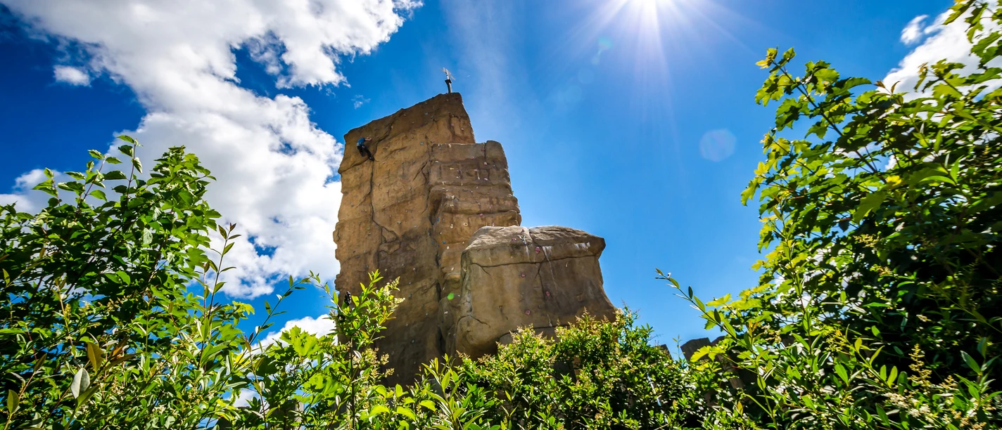 Kletterfelsen - Verborgenes Leipzig