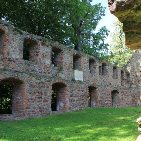 Zřícenina kláštera Nimbschen © K. Lange