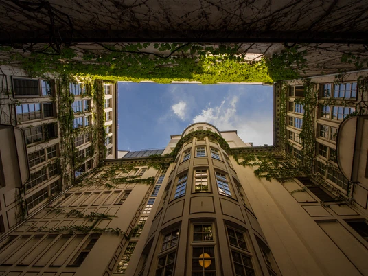 Innenhof König-Albert-Haus - Architektur der Höfe und Passagen in Leipzig