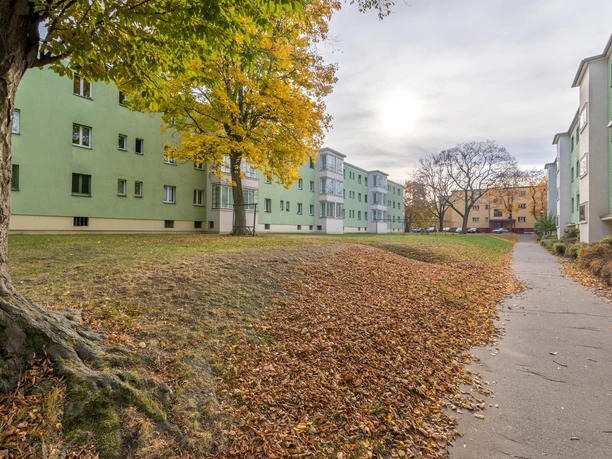 Krochsiedlung na podzim - Architektura v Lipsku