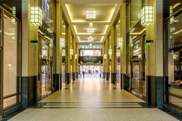 Marktgalerie - Architektur der Höfe und Passagen in Leipzig