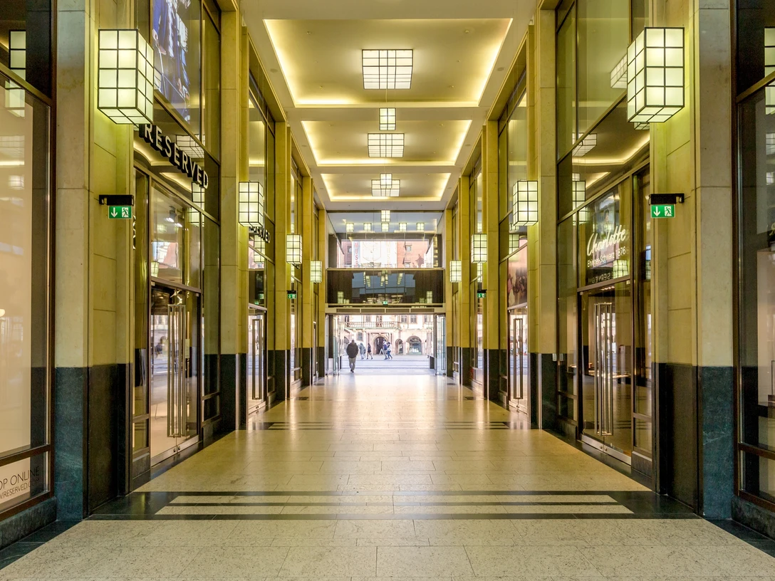 Marktgalerie - Architektur der Höfe und Passagen in Leipzig