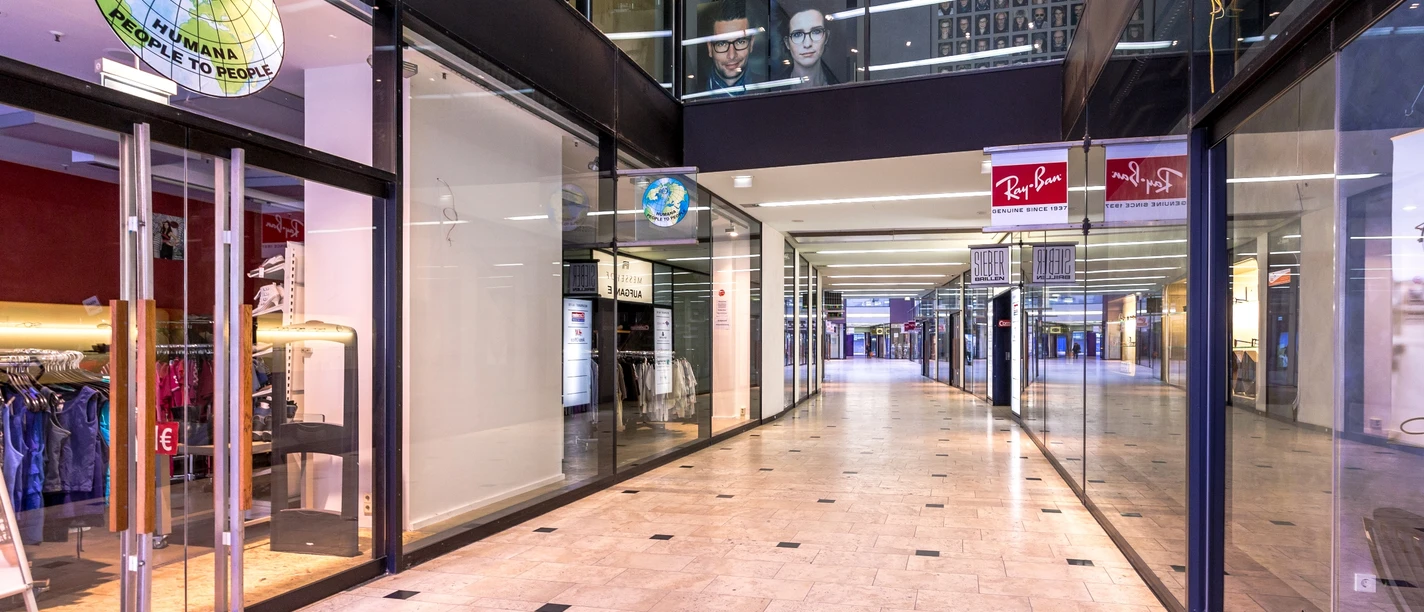 Messehofpassage - Nakupování v Lipsku