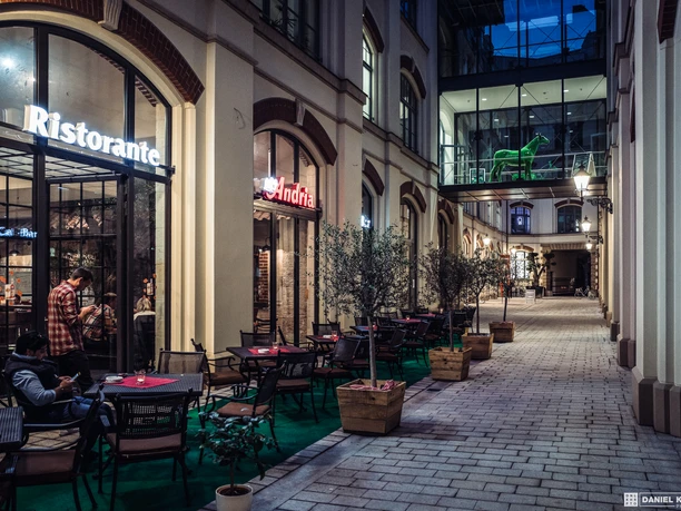 Oelßners Hof - Architecture des maisons et des passages à Leipzig