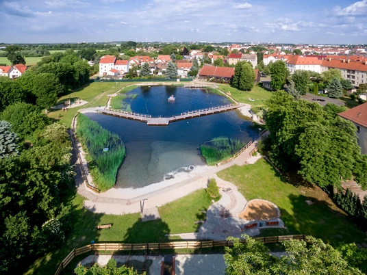 Ökobad Lindenthal von Oben