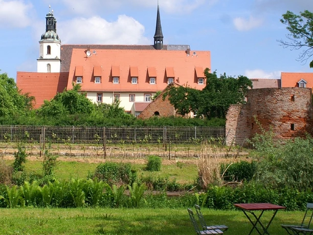 Zahrada kláštera Pegau
