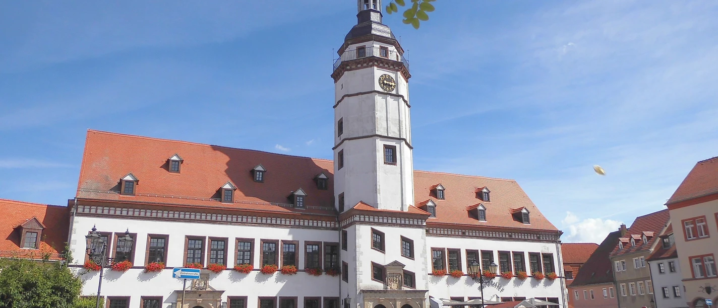 Pegau town hall tower