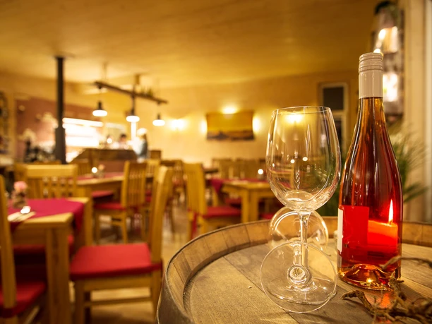 View of the dining room in the Levante restaurant on Lake Schladitz, gastronomy, cuisine, leisure