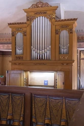 Orgel der Kirche in Kleinliebenau