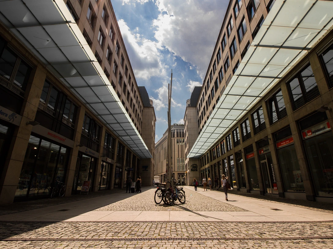 Ritterpassage - Architektur der Höfe und Passagen in Leipzig