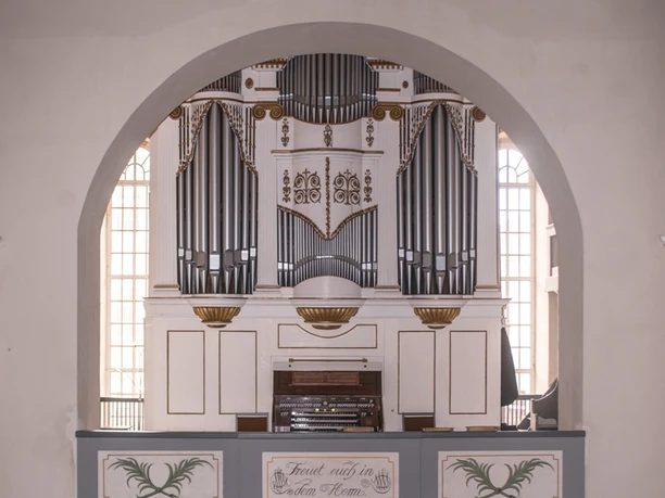 Wilhelm-Rühlmann-Orgel in der St. Nikolai Kirche in Bad Düben
