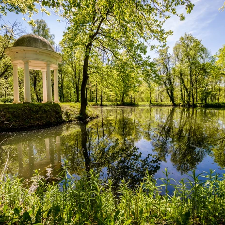 Schlosspark Lützschena, Pavillon
