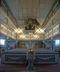 Schmidt-Orgel in der Dorfkirche Klinga